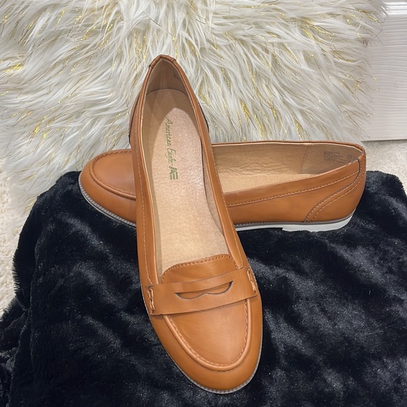American eagle women’s loafers size 10 brown, faux leather - Picture 6 of 6
